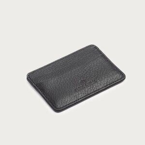 Genuine Leather Cardholder - Color Black